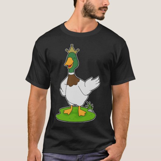 Duck King Crown T-Shirt (Vorderseite)