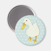 Duck Kiss Solo Magnet (Vorderseite/Rückseite)