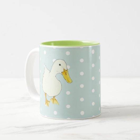 Duck Kiss Solo Tasse (Vorderseite Links)