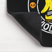 Duck Knife I Choose Funny Sarcasm Joke Spaß Gag Mousepad (Ecke)