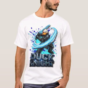Duck Knight 3D Cyber-Enten-Krieger T-Shirt