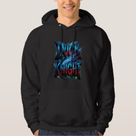 Duck Knight 3D Cyber Graffiti Logo  Hoodie