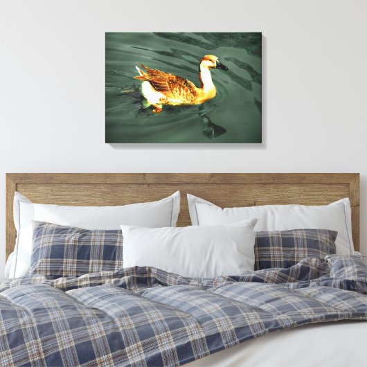Duck Leinwanddruck (Insitu (Schlafzimmer))