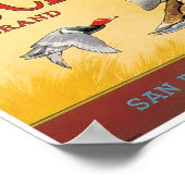 Duck Lemon San Dimas Los Angeles Landkreis Kalifor Poster (Ecke)