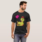 Duck Life schwarze Labradore T-Shirt (Vorne ganz)