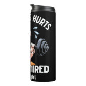 Duck Lifting Alles schadet der Grafik Thermosbecher (Nach rechts gedreht)