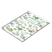 Duck & Lily Pads SpiralNotebook Notizblock (Linke Seite)