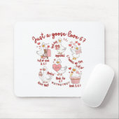 Duck Love 67 Goose Valentine Lover Funny Valentine Mousepad (Mit Mouse)