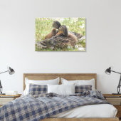 Duck Love Leinwanddruck (Insitu (Schlafzimmer))