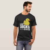 Duck Lover Funny Duck Zero Ducks gegeben Kinder T-Shirt (Vorne ganz)