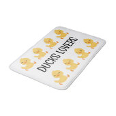 Duck Lovers Badezimmer Mat Badematte (Schrägansicht)
