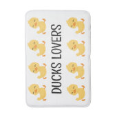 Duck Lovers Badezimmer Mat Badematte (Vorderseite Vertikal)