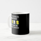 Duck Lovers Duck Eigentümer Rubber Duck Lovers Rub Kaffeetasse (Vorderseite Links)