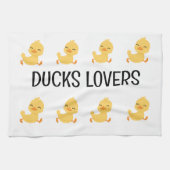Duck Lovers Küche Handtuch (Horizontal)