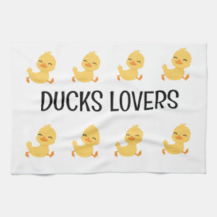 Duck Lovers Küche Handtuch