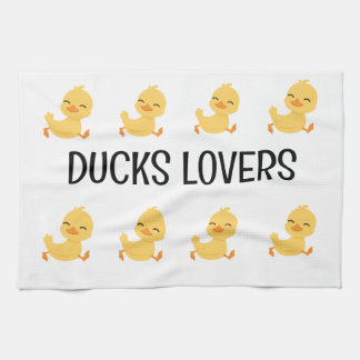 Duck Lovers Küche Handtuch