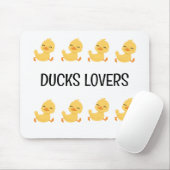 Duck Lovers Mouse Pad Mousepad (Mit Mouse)