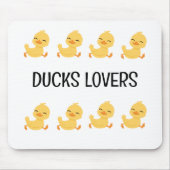 Duck Lovers Mouse Pad Mousepad (Vorne)