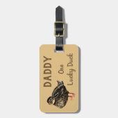 Duck Luggage Tag Gepäckanhänger (Vorderseite vertikal)