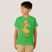 Duck Lumberjack Ax Forest T-Shirt (Vorne ganz)