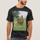 Duck Mallard Bird Frauenfoto T-Shirt (Vorderseite)