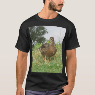 Duck Mallard Bird Frauenfoto T-Shirt