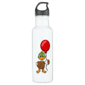 Duck mit Balloon Edelstahlflasche (Vorderseite)
