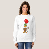 Duck mit Balloon Sweatshirt (Vorne ganz)
