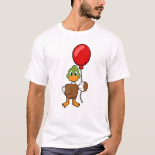 Duck mit Balloon T-Shirt
