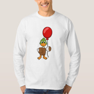 Duck mit Balloon T-Shirt
