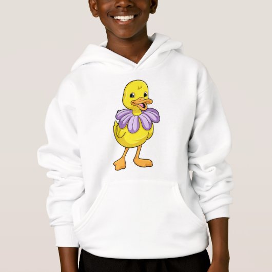 Duck mit Daisy Hoodie (Vorderseite)