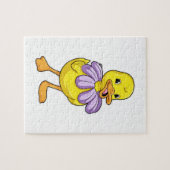 Duck mit Daisy Puzzle (Horizontal)
