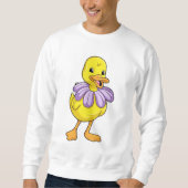 Duck mit Daisy Sweatshirt (Vorderseite)