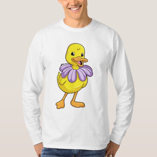Duck mit Daisy T-Shirt (Vorderseite)