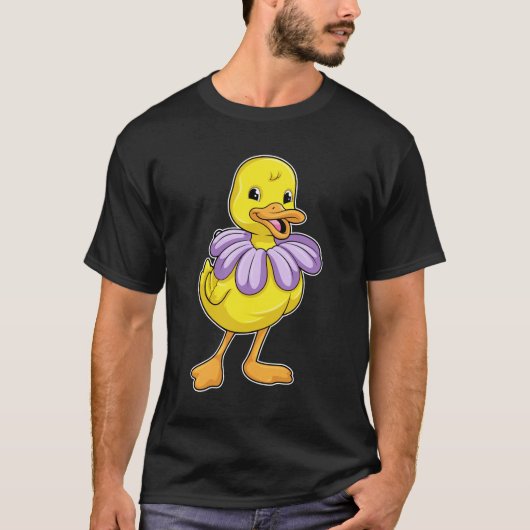 Duck mit Daisy T-Shirt (Vorderseite)