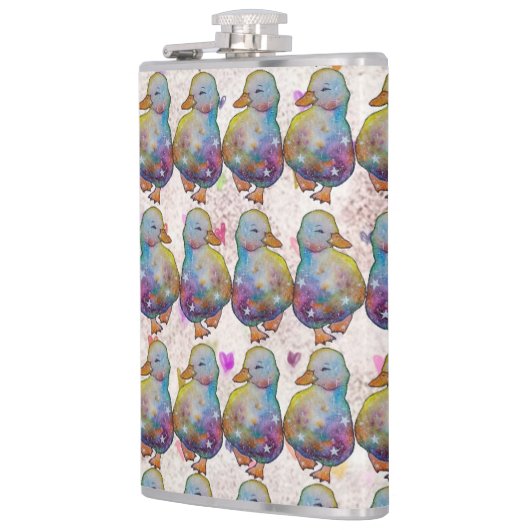 Duck named Rainbow Flachmann (Links)