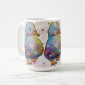 Duck named Rainbow Kaffeetasse (Vorderseite Links)
