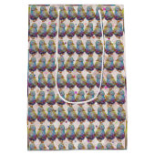 Duck named Rainbow Mittlere Geschenktüte (Rückseite)