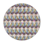 Duck named Rainbow Schneidebrett (Vorderseite)