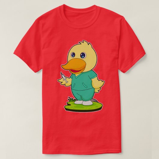 Duck Nurse T-Shirt (Design vorne)