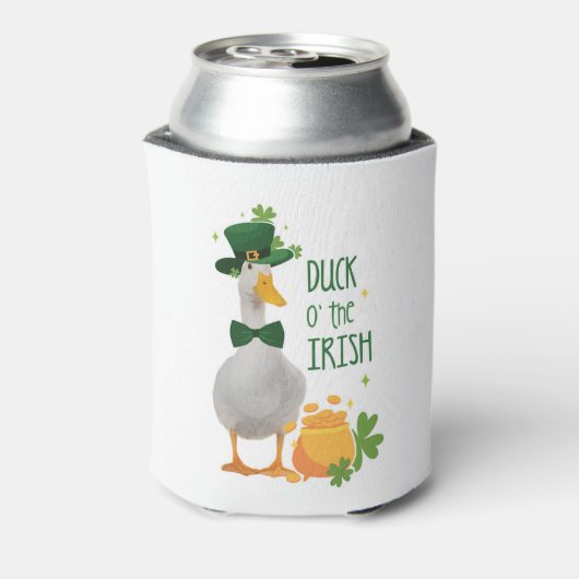 Duck o' the Irish St Patricks Day Dosenkühler (Kanne Rückseite)