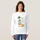 Duck o' the Irish St Patricks Day Sweatshirt (Vorne ganz)