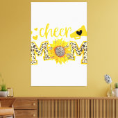 DUCK, OREGON - Funny License Plate of Pacific Wond Leinwanddruck (Insitu (Wohnzimmer))