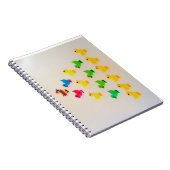 Duck Parade Notebook Notizblock (Rechte Seite)