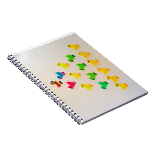Duck Parade Notebook Notizblock (Rechte Seite)
