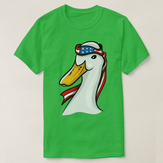 Duck Patriotic USA T-Shirt (Design vorne)