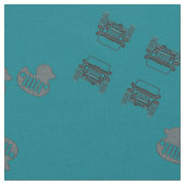 Duck Personalisierte Fabric Stoff (Nahaufnahme)