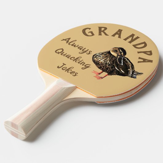Duck Ping Pong Paddle Tischtennis Schläger (Vorderseite)