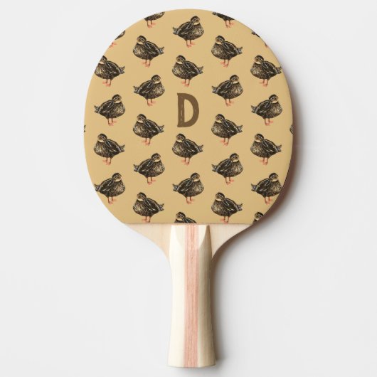 Duck Ping Pong Paddle Tischtennis Schläger (Vorderseite)