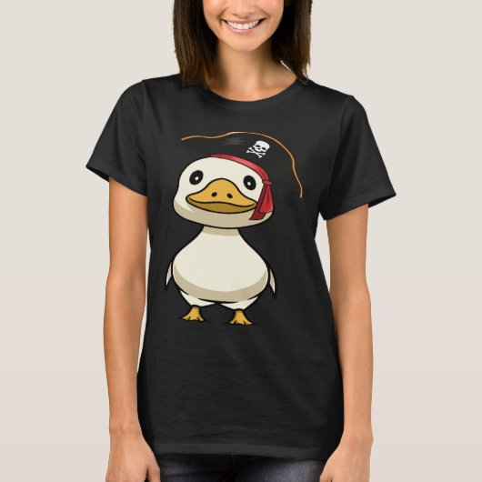 Duck Pirate Farmer Duck Day Wild Duck  1 T-Shirt (Vorderseite)